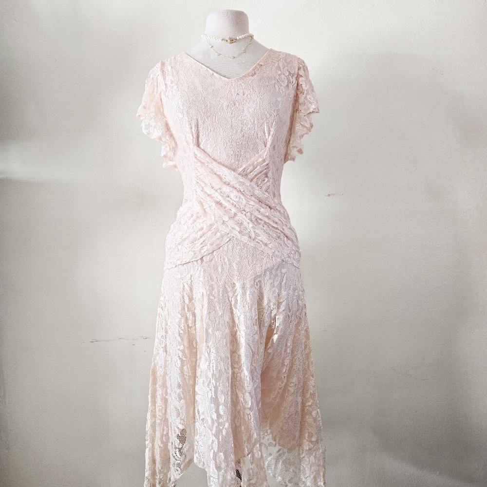 Vintage A La Carte Lace Dress